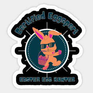 Certified Eggspert Sticker